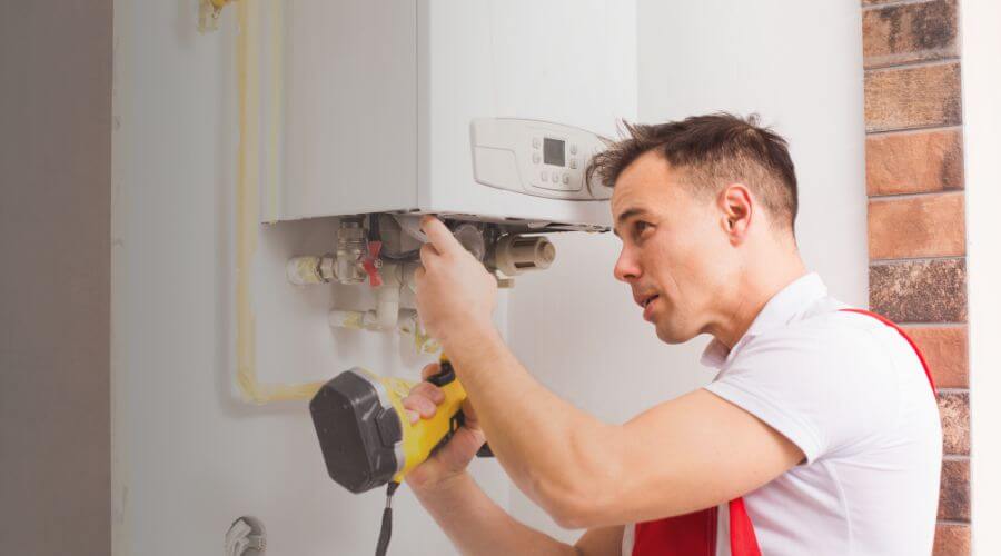 Local tankless water heater installation in Altona, IL